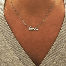 SILVER LOVE NECKLACE